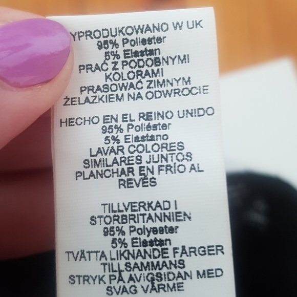 Misguided cropped top, size M - Picture 4 of 4